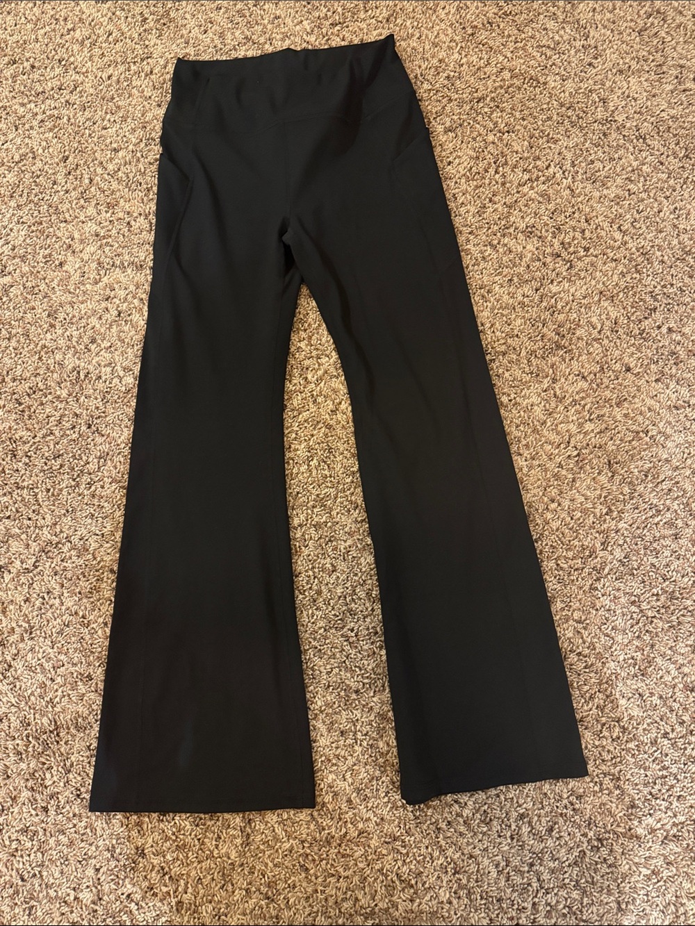 Fabletics Black Boot-Cut Flare Pants